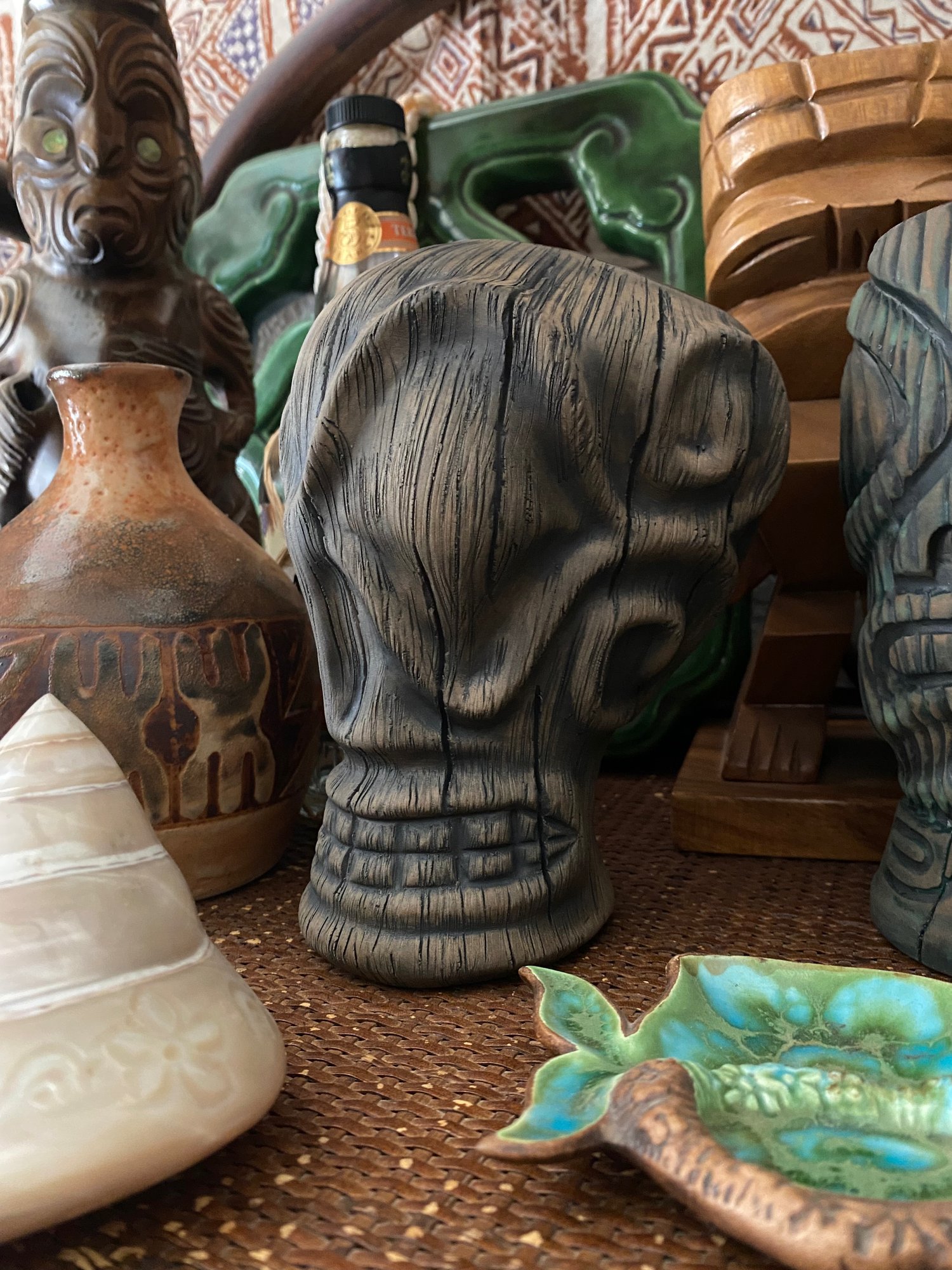 Image of Classic Woodgrain Marquesan Mug - 20 Oz - US Shipping Included