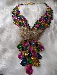 Image 1 of CASCADE OF COLORS NECKLACE SET