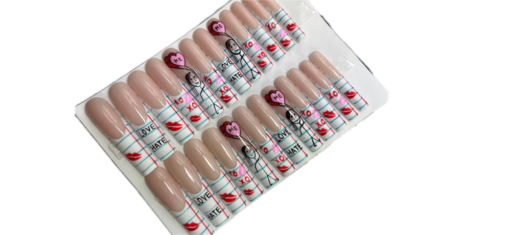 Image of Pick a 20 piece nail set from options 1-14