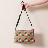 Image 1 of girl with dress beige Crossbody bag