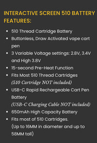 Image 5 of HoneyStick Interactive 510 Battery - Autodraw 