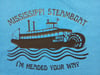 hookah "MISSISSIPPI STEAMBOAT" lyric tee