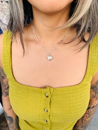 Image 2 of Big heart Valentina necklace 