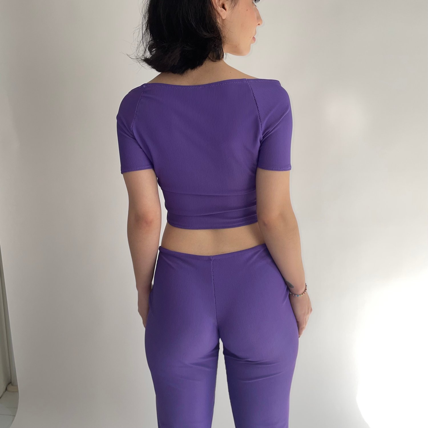 Image of ORCHiD RUCHED PANTS 