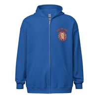 Modus Fire Skull Logo - Unisex heavy blend zip hoodie
