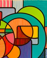 Image 2 of ‘Eternal Optimism’ acrylic painting on thick 300gsm Arches cotton rag paper