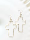 CROSS DANGLES (gold or silver)
