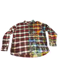 Image of 2XL Red Half Reverse Flannel
