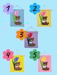 Image 2 of Crochet Tapestry - Teddy Bear