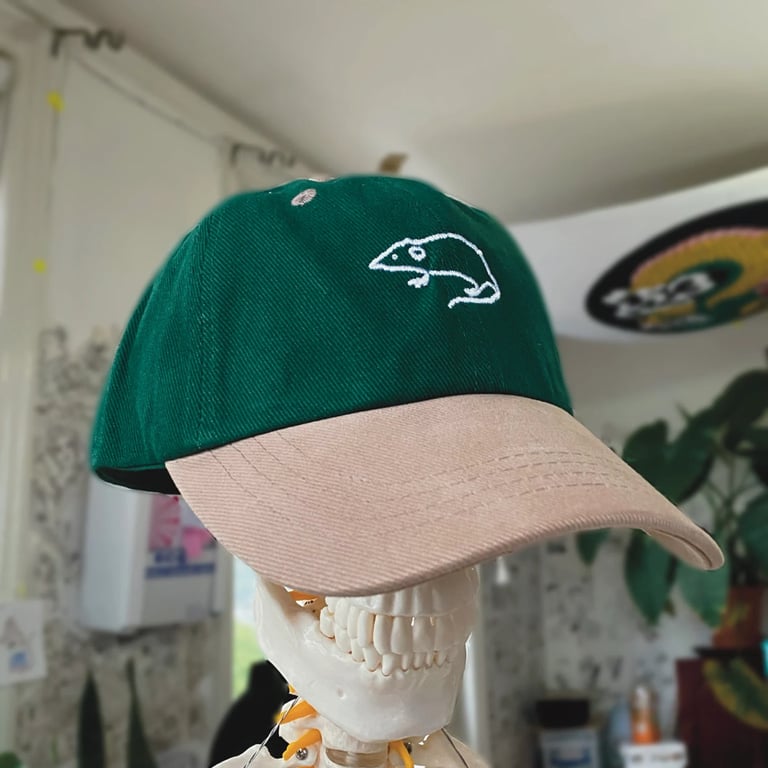 "RAT BABY" DAD CAP (BLACK) Image 3