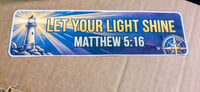 Image 4 of MATTHEW 5:16 Bumper Sticker 