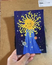 Image 3 of "The Sun" Original Painting