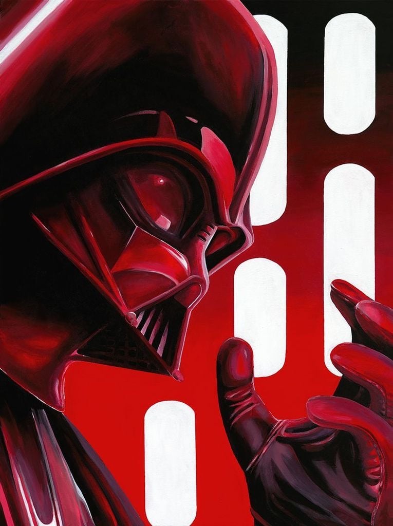 Image of Vader paper a2 43cmx57cm