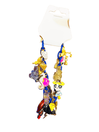 Image 2 of Blue Chain Charm Bracelet 