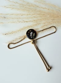 Image 3 of Adjustable Floral Bracelet 