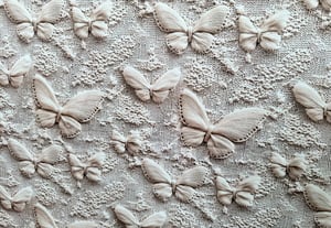 Image of knitted butterfly set