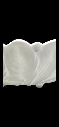 Image 2 of Indiana Glass Wild Rose Milk Glass Bowl