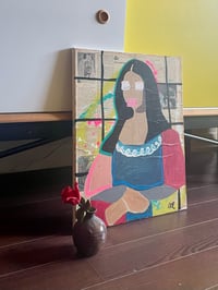 Image 2 of Playful Mixed Media on Canvas