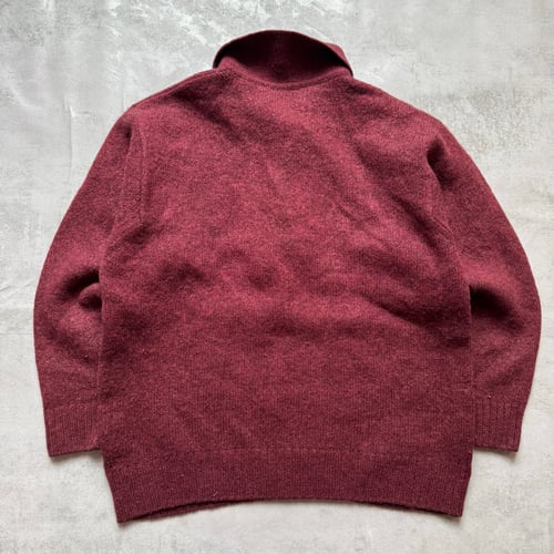 Image of Valentino Wool Knit Polo Sweater, size medium