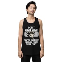 Image 2 of Men’s premium PAST HEALING tank top