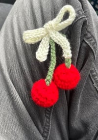 Image 3 of Cherry keychain