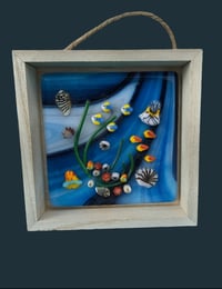 Image 4 of 5" Square Framed Art