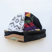 Image 3 of Upcycled Reversible Beanie Cotton Blend 27