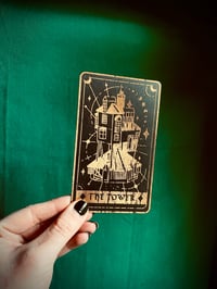 Image 5 of 🟢 STOCK 🟢 Carte De Tarot Or Et Noir - ✨DIVINATION✨