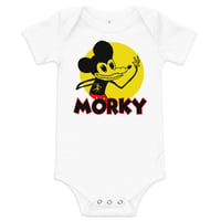 Image 1 of morky Baby short sleeve one piece