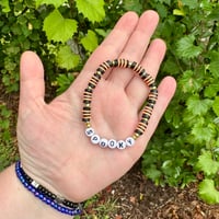 Image 1 of “Spooky” -Halloween Clay Bead Bracelet