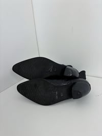 Image 4 of Vintage black leather boots // 37