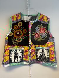 Image 1 of Lady and the cat (m/l)