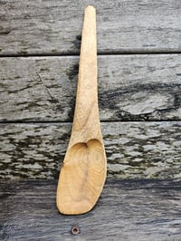 Image 1 of Japanese inspired baked Jacaranda cooking spoon 