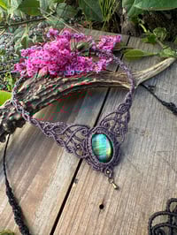 Image 1 of modello “IRIS” con labradorite ✨