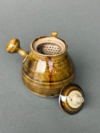 Image 5 of Tall Ash and Amber Kyusu - 250ml