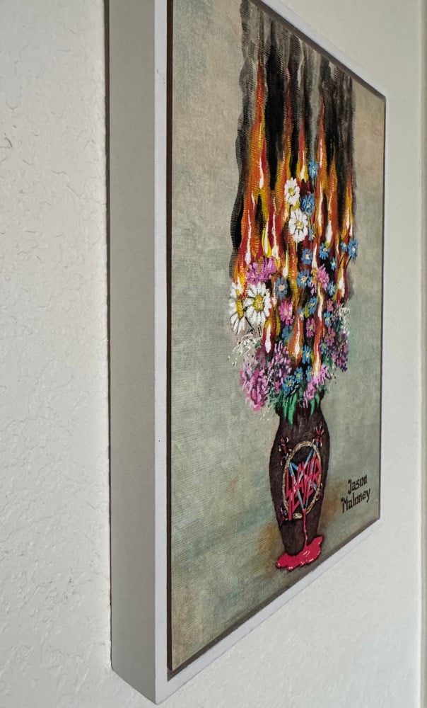 Slayer Logo Bouquet Painting!