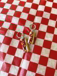 Image 1 of Mini Hotdog Earrings