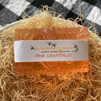 Image 1 of Pink Grapefruit Honeybee Glycerin Soap