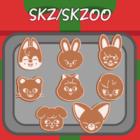 Image 1 of Preorder: Stray Kids Gingerbread Ornaments 
