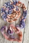 Pale Blossoms, on Spin-Skinny: 100% USA SW Merino Recycled Mill Ends