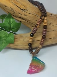 Image 2 of Rainbow Aura Necklace 
