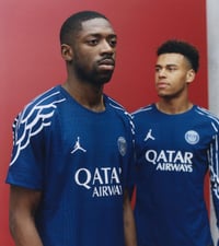 Image 11 of Casquette Snapback Paris Saint Germain x Jordan Wings Fastlane Edition Bleu Player Version(Upcycled)