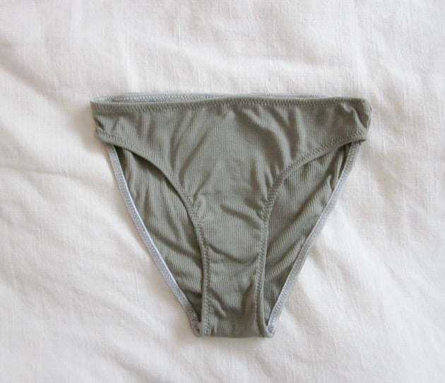Sage Ribbed Undies