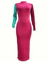 Mint Pink Bodycon Dress Image 2