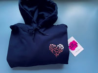 Image 5 of Hazel heart hoodie - adult