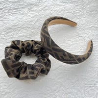 Image 3 of FF Barbie Headband & Scrunchies set 