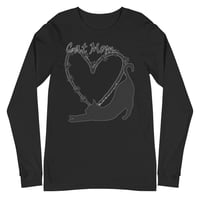 Image 2 of The Ultimate "Cat Mom" Unisex Long Sleeve Tee