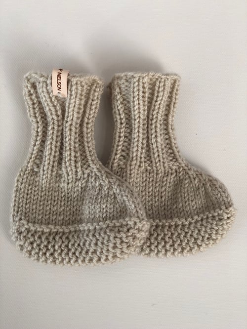 Image of Baby Socks - Beige