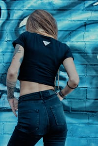 Image 2 of XENA black, simple/straps 