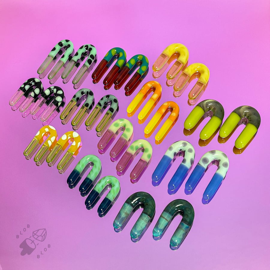 Image of Spotted Arch Hangers/Ear Weights